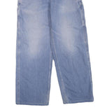 CARHARTT Womens Regular Fit Blue Denim Jeans W30 L28 Workwear Style Cotton Blend