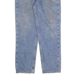 CARHARTT Mens Jeans Blue Cotton Blend Regular Straight Zip W36 L34 Classic