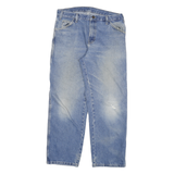 DICKIES Mens Regular Fit Blue Denim Jeans W32 L29 Workwear Style Zip Closure