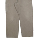 CARHARTT Mens Cotton Blend Beige Regular Straight Trousers W36 L30 Workwear