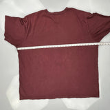Carhartt T-Shirt - 3XL Burgundy Cotton