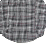FIELD & STREAM Mens Grey & Black Check Shirt M Cotton Blend Casual Long Sleeve