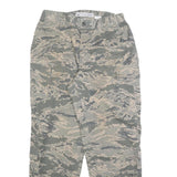 RACOE INC Mens Cotton Blend Camouflage Regular Cargo Trousers W31 L31 Casual