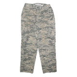 RACOE INC Mens Cotton Blend Camouflage Regular Cargo Trousers W31 L31 Casual