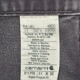 Carhartt Carpenter Trousers - 32W 30L Grey Cotton