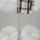 Lee Checked Cargo Shorts - 34W 11L Multicoloured Cotton