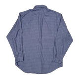 Yarmouth Ralph Lauren Checked Shirt - Large Blue Cotton