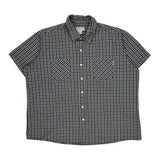 Carhartt Checked Short Sleeve Shirt - 3XL Blue Cotton