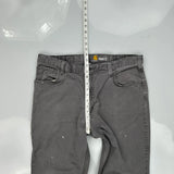 Carhartt Carpenter Trousers - 38W 32L Grey Cotton