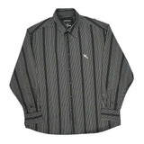 Rocawear Striped Shirt - XL Black Cotton