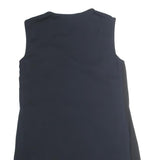 ALL SAINTS Womens Black Sleeveless Day Dress Polyester UK 10 Simple Elegant