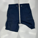 Levis Cargo Cargo Shorts - 36W 11L Blue Cotton