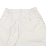WHITE STAG Womens Shorts White Casual S W25 Linen Blend Lightweight