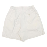 WHITE STAG Womens Shorts White Casual S W25 Linen Blend Lightweight