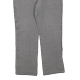 DICKIES Mens Regular Fit Straight Leg Denim Grey Cotton Blend Zip W36 L29