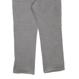 DICKIES Mens Regular Fit Straight Leg Denim Grey Cotton Blend Zip W36 L29