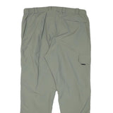 KLEPPER Mens Cotton Blend Light Grey Regular Zip Trousers W34 L27 Outdoor Casual