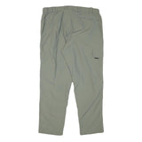 KLEPPER Mens Cotton Blend Light Grey Regular Zip Trousers W34 L27 Outdoor Casual