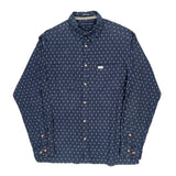 Tommy Hilfiger Shirt - Large Blue Cotton