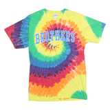 PORT & COMPANY Mens Multicolour Tie Dye T-Shirt S Short Sleeve Crew Neck