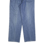 TEX Womens Regular Fit Straight Blue Denim Cotton Blend Jeans W26 L30 Classic