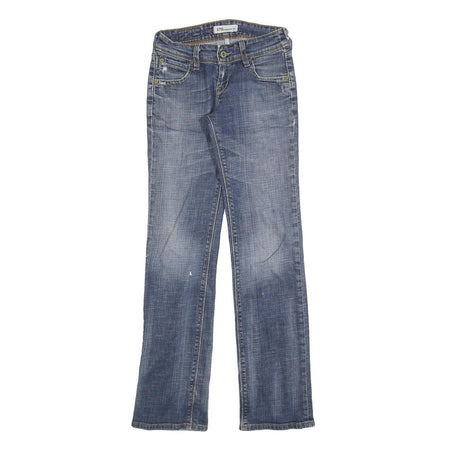 LEVI'S Womens 570 Regular Fit Straight Leg Denim Medium Blue W28 L32 Classic