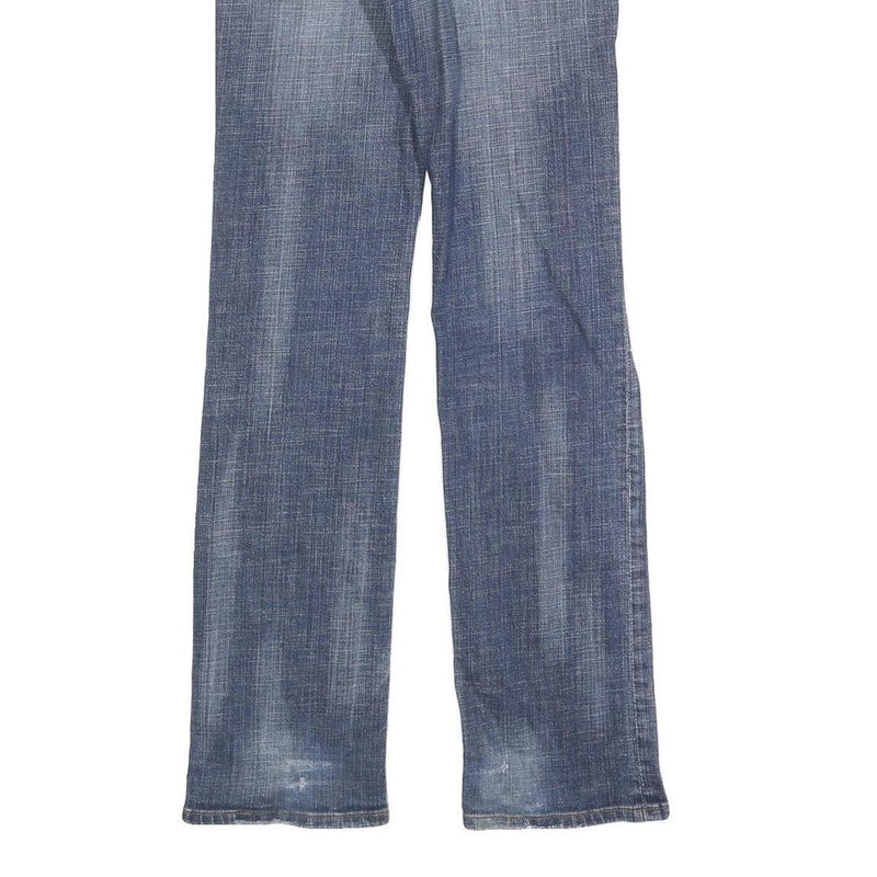 LEVI'S Womens 570 Regular Fit Straight Leg Denim Medium Blue W28 L32 Classic