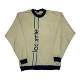 1970s/1980s Le Coq Sportif Sweatshirt - Small Cream Cotton