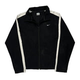 Nike Track Jacket - Large White Polyester