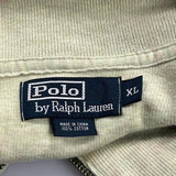 Polo By Ralph Lauren 1/4 Zip - XL Green Cotton