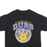 Mens Black Golden State DUBS Graphic T-Shirt XL Short Sleeve Crew Neck