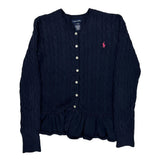 Ralph Lauren Cardigan - Large Navy Cotton