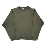 Wilson Sweatshirt - 2XL Green Cotton Blend