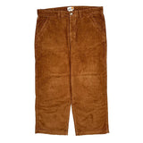 Timberland Cord Pants - 40″ Waist Brown Cotton