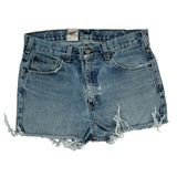 Carhartt Denim Shorts - 32W UK 14 Light Wash Cotton