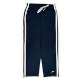 Nike Track Pants - Large Navy Polyester