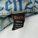 Ten 25 Studded Jeans - 38W 30L Blue Cotton