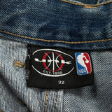 Nba Unk Nba Graphic Jeans - 31W 31L Blue Denim