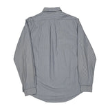 Ralph Lauren Striped Shirt - Large Blue Cotton