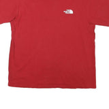 THE NORTH FACE Mens Red Guide Graphic T-Shirt L Short Sleeve Crew Neck