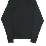 CHAMPION Mens Black Hoodie S Cotton Blend Pullover Drawstring Hoodie