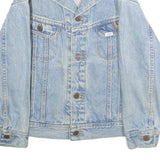 LEE Mens Blue Denim Cotton Button Jacket M Classic Casual Outerwear