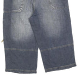 BODY ZONE Mens Shorts Blue Casual L W36 Cotton Blend Comfortable Fit