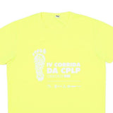 Mens Yellow IV Corrida Da CPLP Graphic T-Shirt M Short Sleeve Round Neck