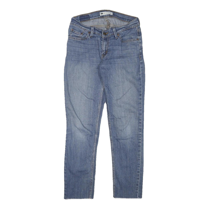 LEVI'S Womens Jeans Blue Slim Skinny Denim Medium W27 L27 Faded