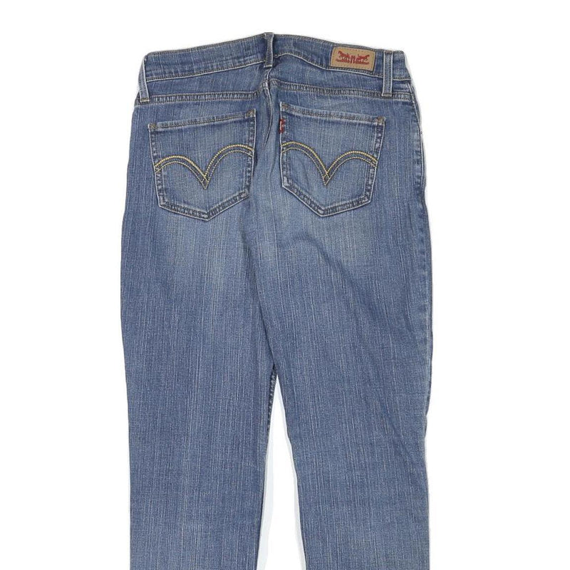 LEVI'S Womens Jeans Blue Slim Skinny Denim Medium W27 L27 Faded