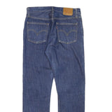 LEVI'S 501 Womens Jeans Blue Regular Straight Denim Medium W29 L27 Classic Fit
