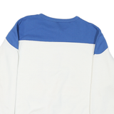 Mens Blue & White Flying High American Allegiance Crew Neck M Sweatshirt Cotton