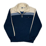 Lee Sport 1/4 Zip - XL Blue Polyester Blend