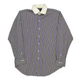 Polo By Ralph Lauren Striped Shirt - Medium Multicoloured Cotton